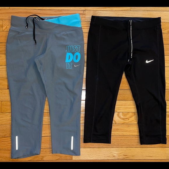 Running Capris With Drawstring